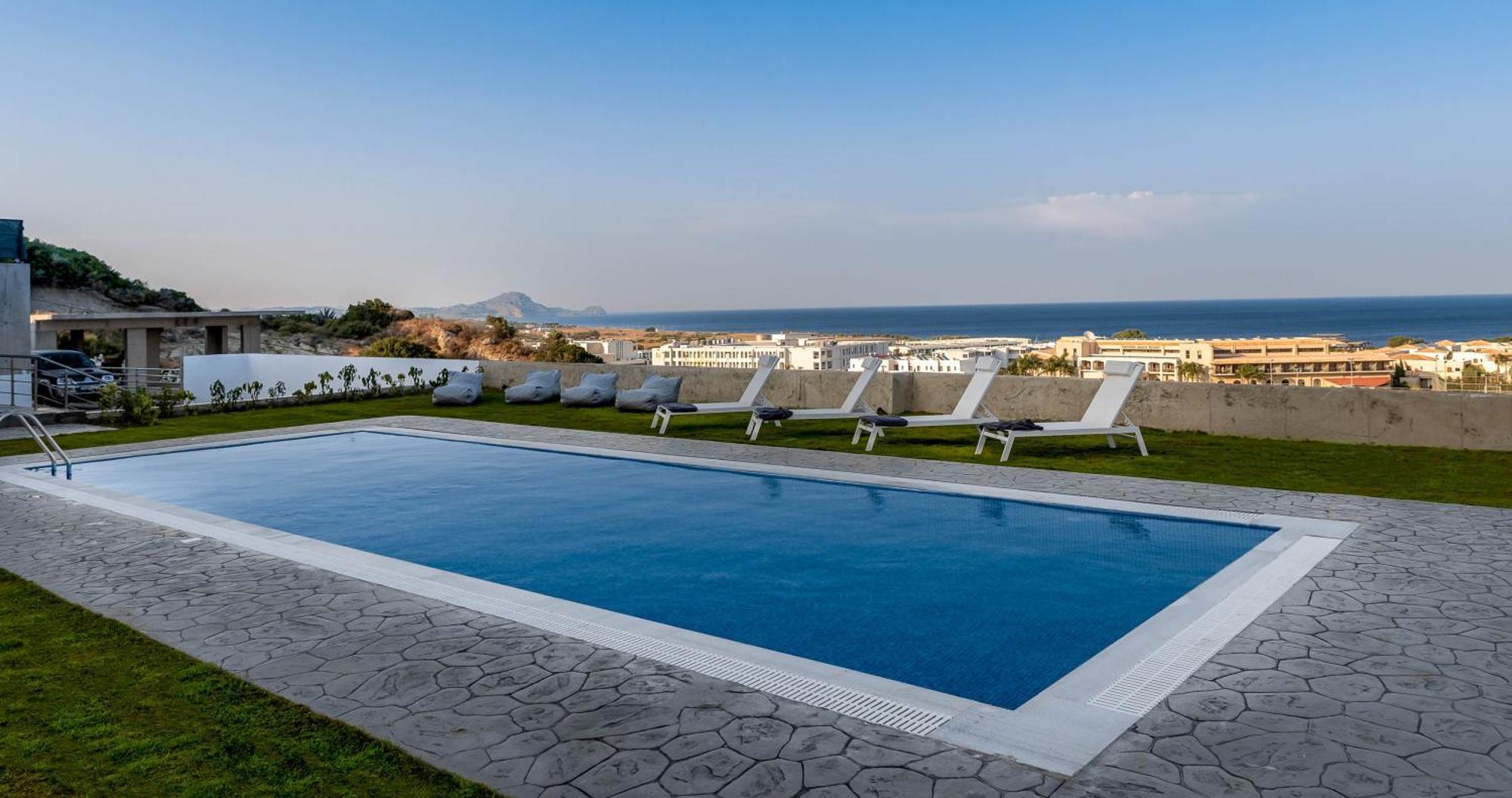 Hill & Sea View Villas Kolymbia Extérieur photo