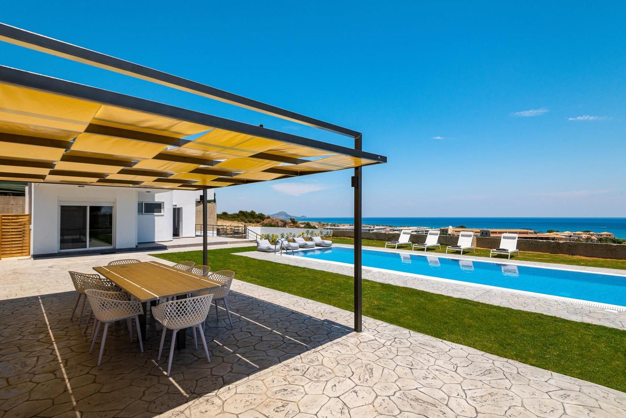 Hill & Sea View Villas Kolymbia Extérieur photo