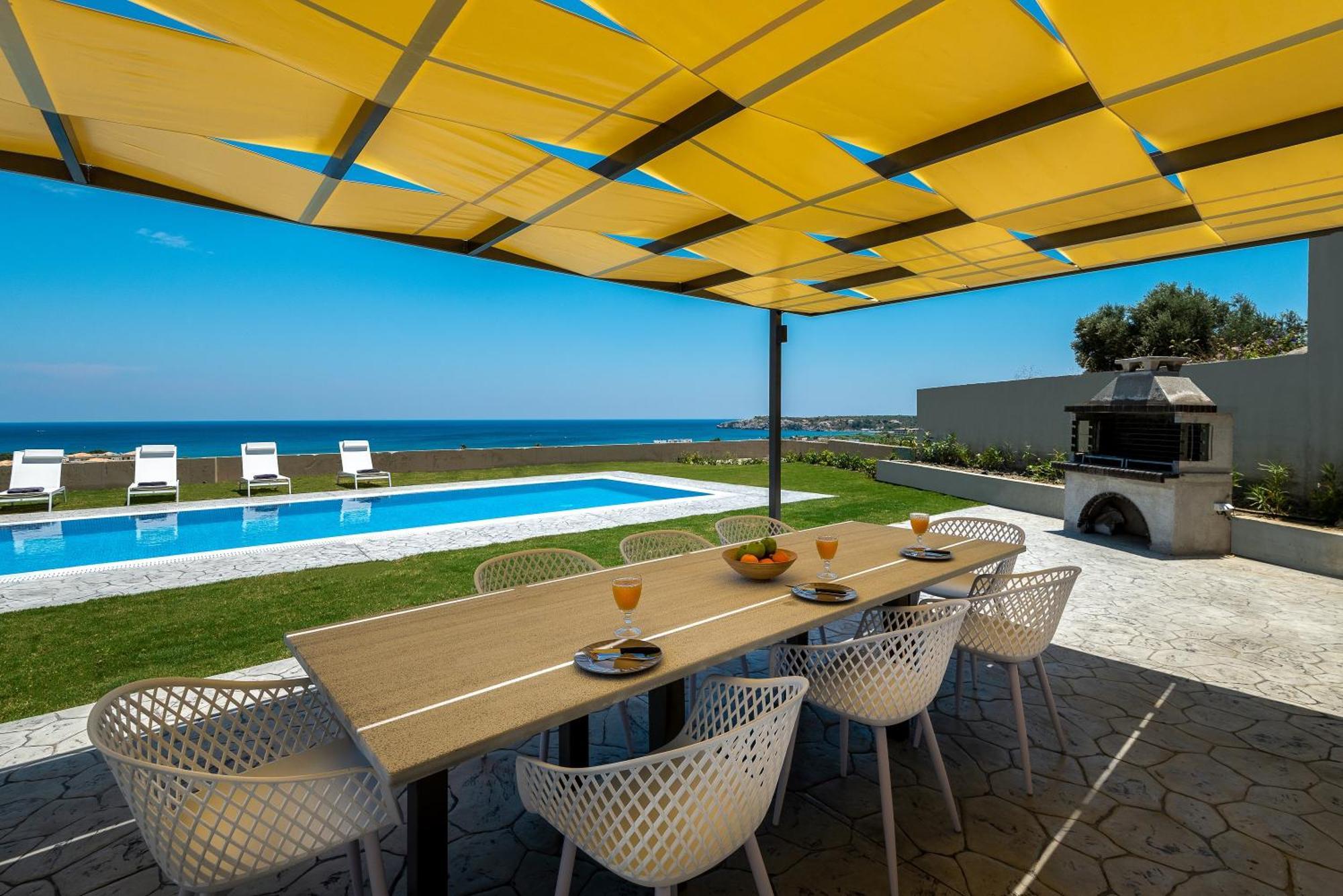 Hill & Sea View Villas Kolymbia Extérieur photo