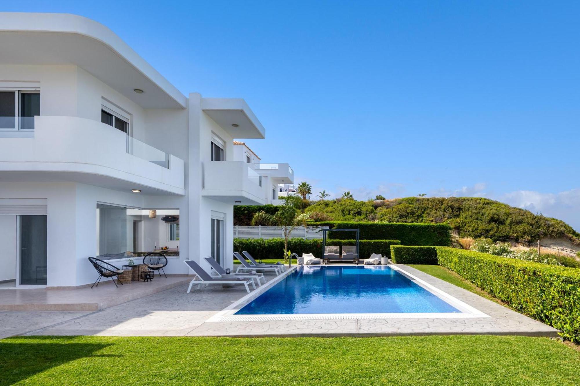 Hill & Sea View Villas Kolymbia Extérieur photo